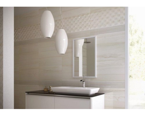 Vitra Бруклин Бордюр Светло-бежевый K082001 10х60