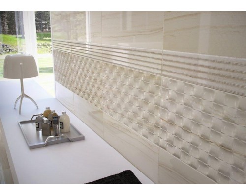 Vitra Бруклин Бордюр Светло-бежевый K082001 10х60