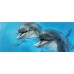 Cerrol Porto Dolphins 2 centro Декор 25x60