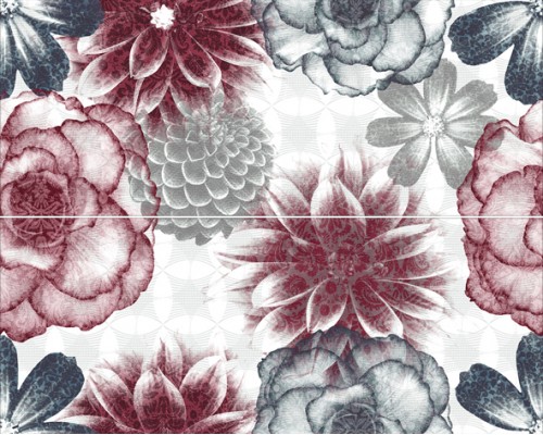 Europa Ceramica Felicia Prada Панно (из 2-х штук) 40х50