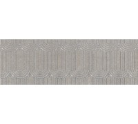 Kerama Marazzi Безана Декор серый обрезной OP/B201/12137R 25х75