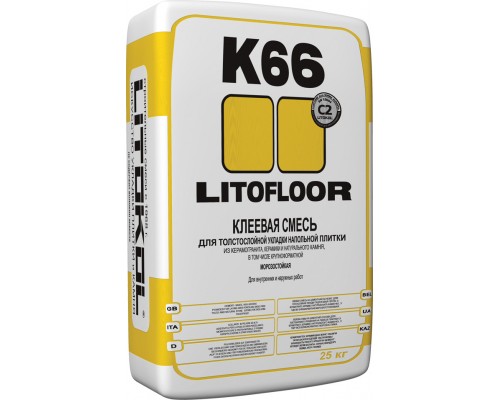 LITOFLOOR K66 EVO клеевая смесь 25kg Litokol LITOFLOOR K66 EVO клеевая смесь 25kg Litokol