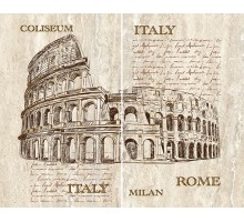 Ceramica Classic Efes coliseum Панно из 2-х плиток 50x40
