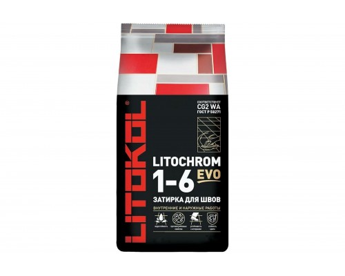 LITOCHROM 1-6 EVO LE.200 Белый 2kg,Al.bag Litokol