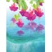 Муза-Керамика P2-1 Ocean flowers P2-1D240 Панно из 2-х плиток 30х40