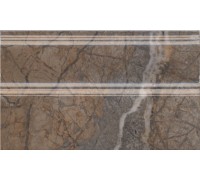 Kerama Marazzi Театро Плинтус коричневый обрезной FMB023R 25х1