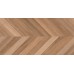 Laparet Wood Canarium Chevron M Керамогранит тёмно-бежевый 60х120 матовый карвинг