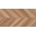 Laparet Wood Canarium Chevron M Керамогранит тёмно-бежевый 60х120 матовый карвинг