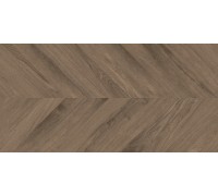 Laparet Wood Latina Brown Chevron Керамогранит коричневый 60х120 матовый карвинг