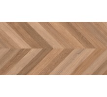 Laparet Wood Canarium Chevron M Керамогранит тёмно-бежевый 60х120 матовый карвинг