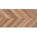 Laparet Wood Canarium Chevron M Керамогранит тёмно-бежевый 60х120 матовый карвинг