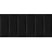 Cersanit Evolution облицовочная плитка рельеф кирпичи черный (EVG233) 20x44