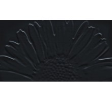 Tubadzin Colour Black Декор Sunflower 59,3х32,7