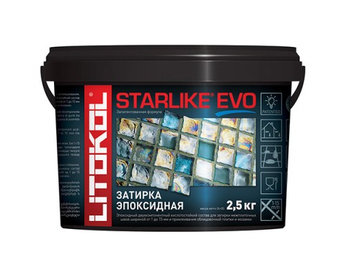 STARLIKE EVO Эпоксидная затирка S.130 Grigio Ardesia 2,5kg