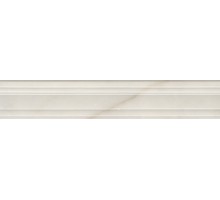 Kerama Marazzi Греппи Бордюр Багет белый BLF001R 40х7,3