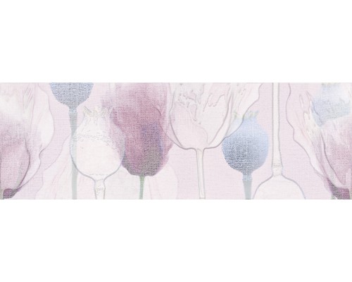 Cersanit Lila Вставка цветы розовый (LL2U071DT) 25x75 Cersanit Lila Вставка цветы розовый (LL2U071DT) 25x75