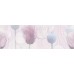 Cersanit Lila Вставка цветы розовый (LL2U071DT) 25x75