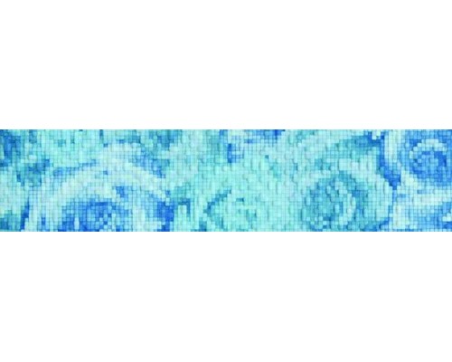LB-CERAMICS Фьюжн Бордюр голубой 1504-0077 9х40 LB-CERAMICS Фьюжн Бордюр голубой 1504-0077 9х40