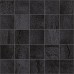 Laparet Metallica Декор мозаичный чёрный MM34034 25х25