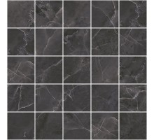 Laparet Olimpus Декор мозаичный чёрный MM34038 25х25
