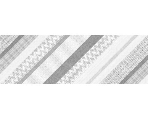 Cersanit Хагги Вставка B серый (HG2U092DT) 25x75