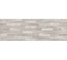 Kerama Marazzi Гренель Плитка настенная серый структура обрезной 13056R 30х89,5