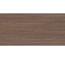 Laparet Wood Canarium Wenge Stripes Керамогранит коричневый 60х120 матовый карвинг