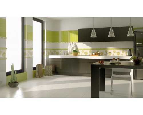 Paradyz Zonkil Bianco B Бордюр 4,8x25 Paradyz Zonkil Bianco B Бордюр 4,8x25