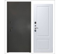 Входная дверь Эталон 3к алюминий панель Доррен Эмаль белая Заводские двери