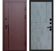 Termodoor Входная дверь Simple Шоколад Горизонт бетон темный