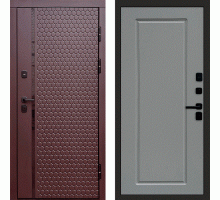 Termodoor Входная дверь Simple Шоколад Гранд grey софт