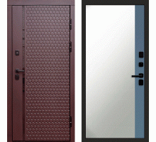 Termodoor Входная дверь Simple Шоколад Зеркало фацет grey софт