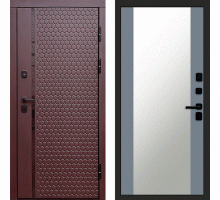 Termodoor Входная дверь Simple Шоколад Зеркало grey софт