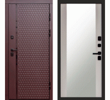 Termodoor Входная дверь Simple Шоколад Зеркало лиственница