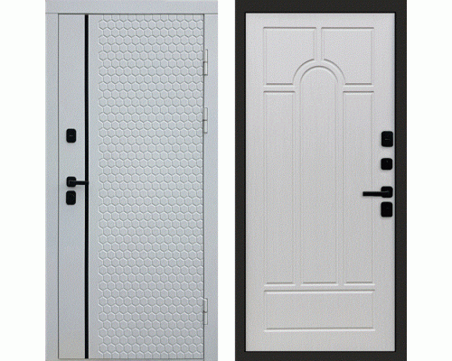Termodoor Входная дверь Simple White Арка лиственница