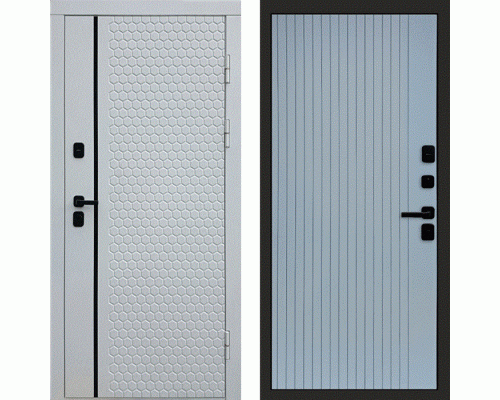 Termodoor Входная дверь Simple White Flat grey софт