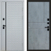 Termodoor Входная дверь Simple White Горизонт бетон темный