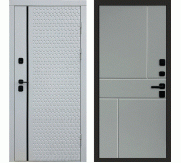 Termodoor Входная дверь Simple White Горизонт серый софт