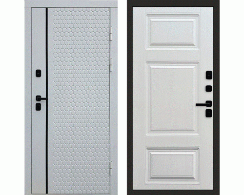 Termodoor Входная дверь Simple White Лион лиственница