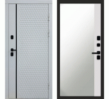 Termodoor Входная дверь Simple White Зеркало фацет белый софт