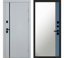 Termodoor Входная дверь Simple White Зеркало фацет grey софт