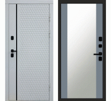 Termodoor Входная дверь Simple White Зеркало grey софт