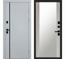 Termodoor Входная дверь Simple White Зеркало лиственница