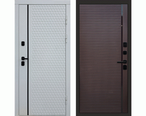 Termodoor Входная дверь Simple White porte шоколад