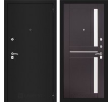 Labirint Doors Входная дверь CLASSIC шагрень черная 02 - Венге