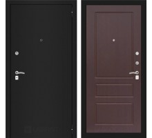 Labirint Doors Входная дверь CLASSIC шагрень черная 03 - Орех премиум