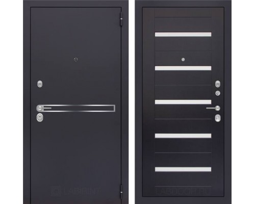 Labirint Doors Входная дверь LINE 01 - Венге