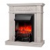 RealFlame Электрокамин Adelaida WT белый камень с очагом Fobos Lux Black