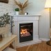RealFlame Электрокамин Andrea Corner WT фактурный белый с очагом 3D Olympic