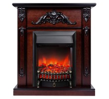 RealFlame Электрокамин Anita AO античный дуб с очагом Fobos Lux Black